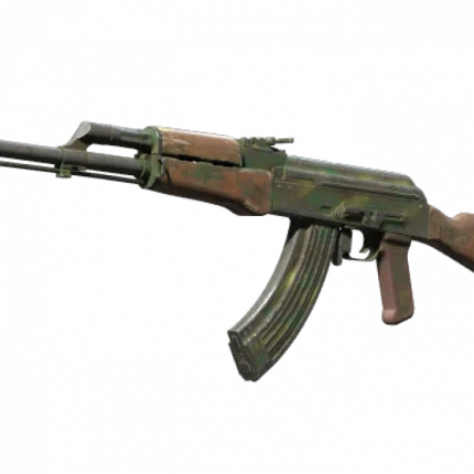 AK-47 | Jungle Spray (Battle-Scarred)