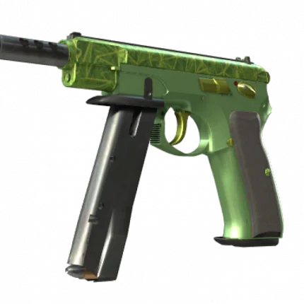 CZ75-Auto | Emerald Quartz (Minimal Wear)