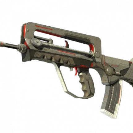 FAMAS | Mecha Industries (Battle-Scarred)