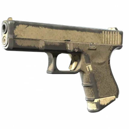 Glock-18 | Sand Dune (Battle-Scarred)