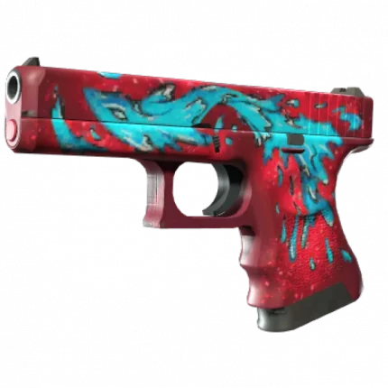 Glock-18 | Water Elemental (Minimal Wear)
