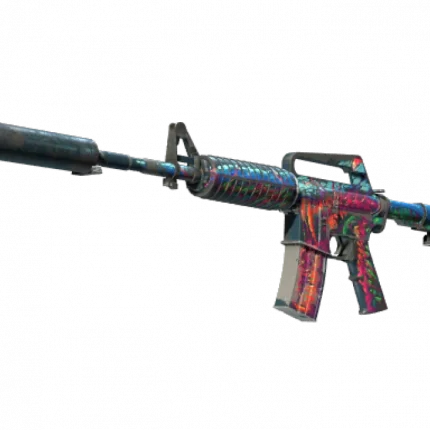 M4A1-S | Hyper Beast (Battle-Scarred)