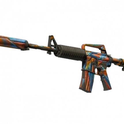 M4A1-S | Leaded Glass (Battle-Scarred)