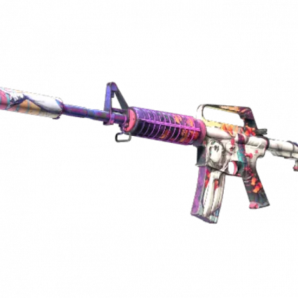 M4A1-S | Vaporwave (Well-Worn)
