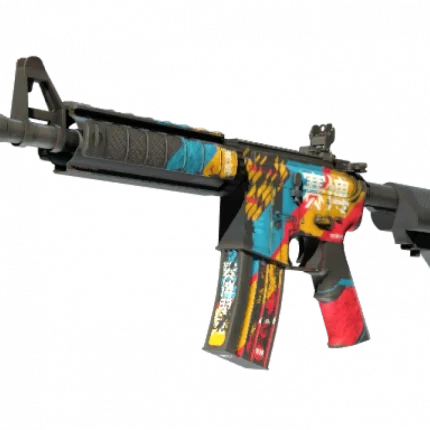 M4A4 | Cyber Security (Battle-Scarred)
