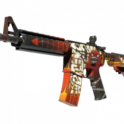 M4A4 | Hellfire (Minimal Wear)