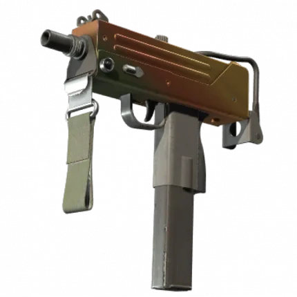 MAC-10 | Amber Fade (Field-Tested)