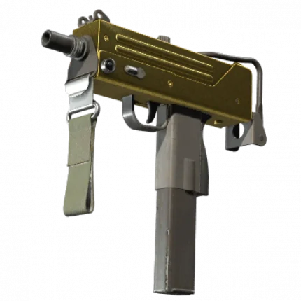 MAC-10 | Gold Brick (Minimal Wear)