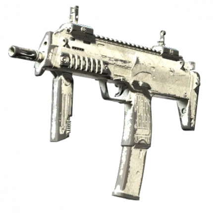 MP7 | Whiteout (Battle-Scarred)