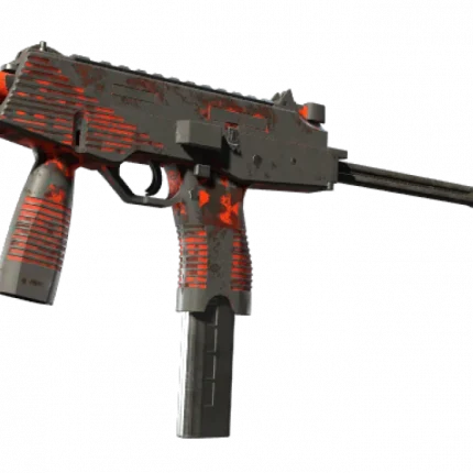 MP9 | Setting Sun (Battle-Scarred)