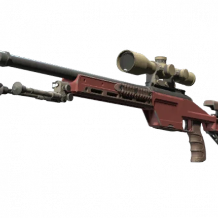 SSG 08 | Red Stone (Field-Tested)