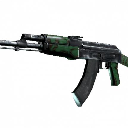Souvenir AK-47 | Green Laminate (Well-Worn)