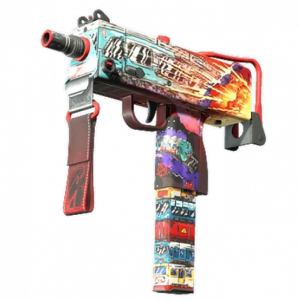 Souvenir MAC-10 | Derailment (Factory New)