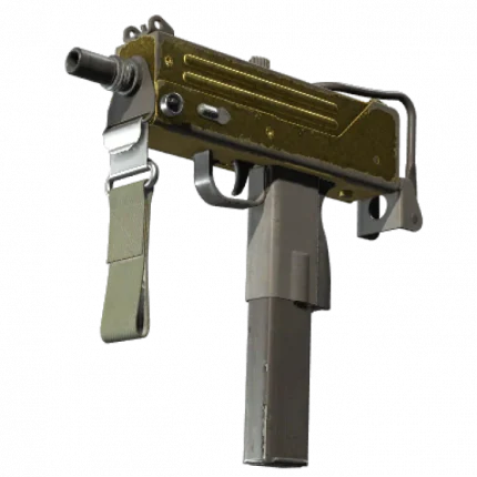 Souvenir MAC-10 | Gold Brick (Battle-Scarred)