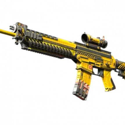 Souvenir SG 553 | Hazard Pay (Field-Tested)