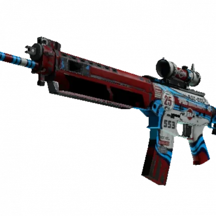 Souvenir SG 553 | Integrale (Battle-Scarred)