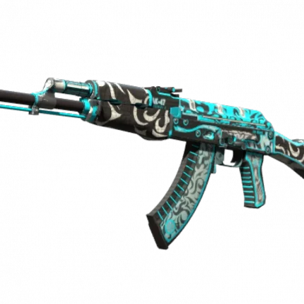 StatTrak™ AK-47 | Frontside Misty (Well-Worn)