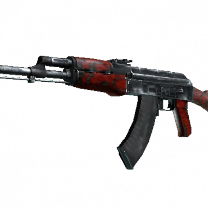 StatTrak™ AK-47 | Red Laminate (Battle-Scarred)