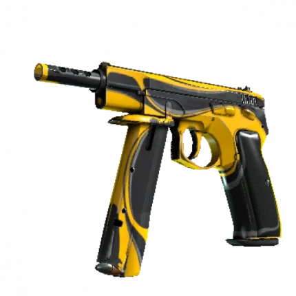 StatTrak™ CZ75-Auto | Yellow Jacket (Field-Tested)