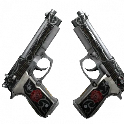 StatTrak™ Dual Berettas | Balance (Factory New)