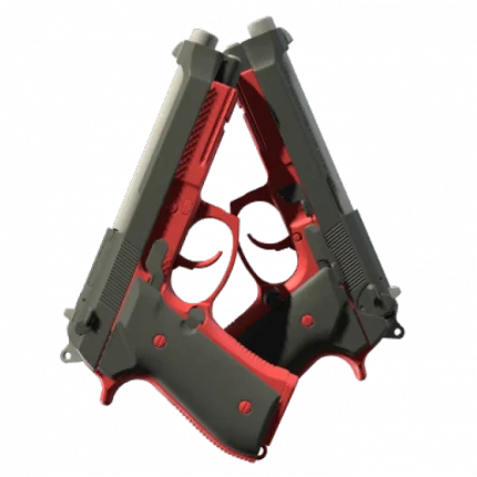 StatTrak™ Dual Berettas | Panther (Factory New)