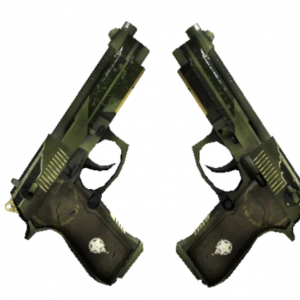 StatTrak™ Dual Berettas | Retribution (Factory New)