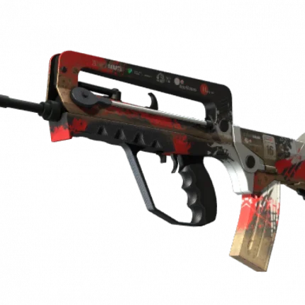 StatTrak™ FAMAS | Roll Cage (Minimal Wear)