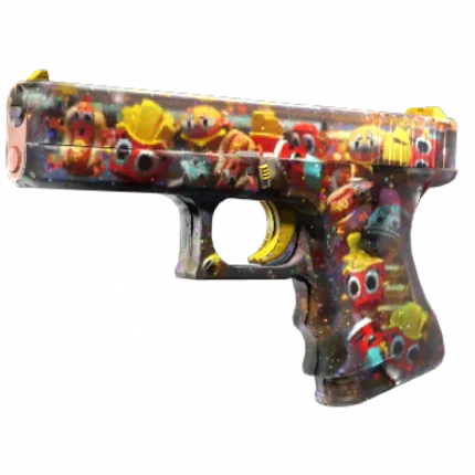 StatTrak™ Glock-18 | Snack Attack (Minimal Wear)
