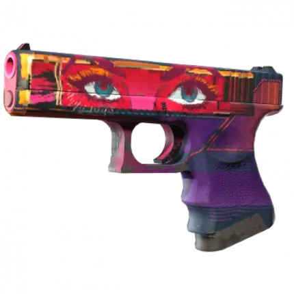 StatTrak™ Glock-18 | Vogue (Well-Worn)
