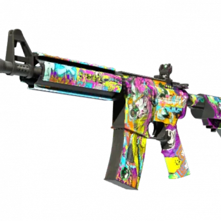 StatTrak™ M4A4 | In Living Color (Minimal Wear)