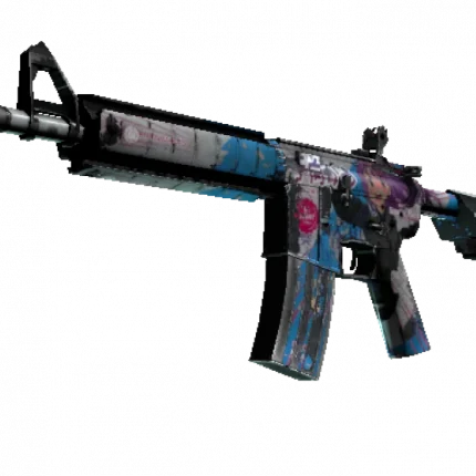 StatTrak™ M4A4 | Temukau (Battle-Scarred)