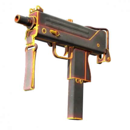 StatTrak™ MAC-10 | Heat (Minimal Wear)