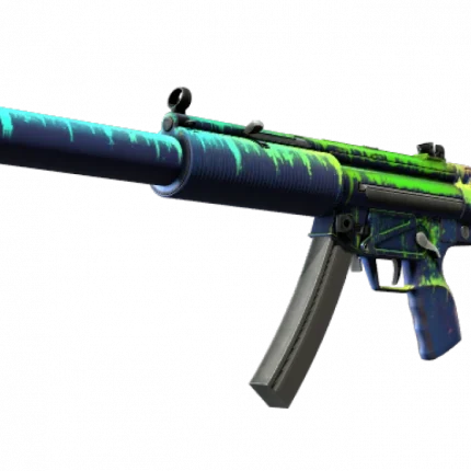 StatTrak™ MP5-SD | Phosphor (Minimal Wear)