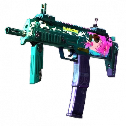 StatTrak™ MP7 | Smoking Kills (Well-Worn)