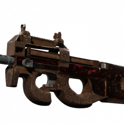 StatTrak™ P90 | Shallow Grave (Battle-Scarred)