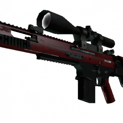 StatTrak™ SCAR-20 | Crimson Web (Minimal Wear)