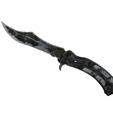★ Butterfly Knife | Forest DDPAT (Battle-Scarred)