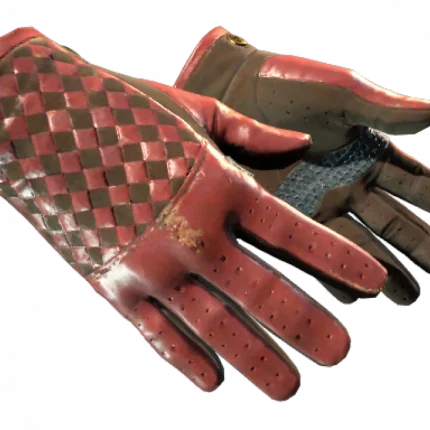 ★ Driver Gloves | Crimson Weave (Well-Worn)