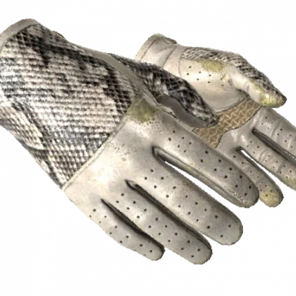 ★ Driver Gloves | King Snake (Well-Worn)