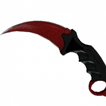 ★ Karambit | Crimson Web (Minimal Wear)