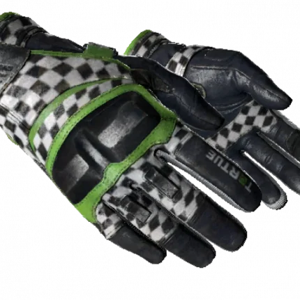 ★ Moto Gloves | Finish Line (Well-Worn)