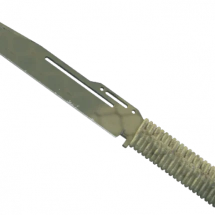 ★ Paracord Knife | Safari Mesh (Well-Worn)