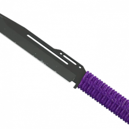 ★ Paracord Knife | Ultraviolet (Field-Tested)