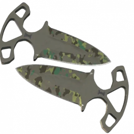 ★ Shadow Daggers | Boreal Forest (Well-Worn)