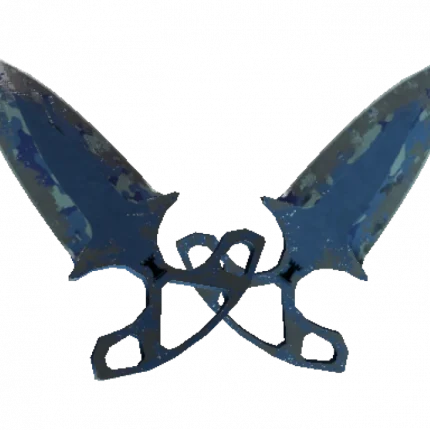 ★ Shadow Daggers | Bright Water (Battle-Scarred)