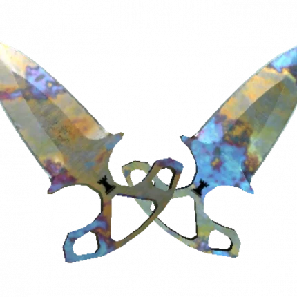 ★ Shadow Daggers | Case Hardened (Minimal Wear)