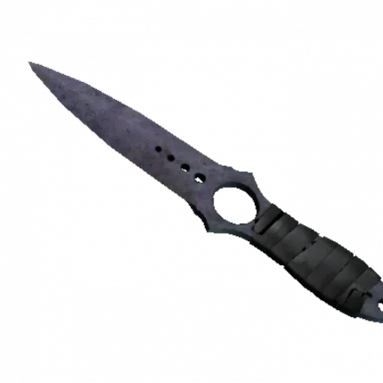 ★ Skeleton Knife | Blue Steel (Battle-Scarred)