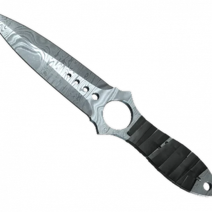 ★ Skeleton Knife | Damascus Steel (Well-Worn)