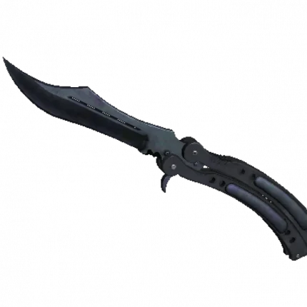 ★ StatTrak™ Butterfly Knife | Blue Steel (Field-Tested)