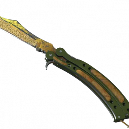 ★ StatTrak™ Butterfly Knife | Lore (Battle-Scarred)